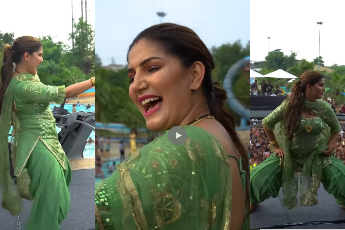 Sapna Chaudhary S Incredible Dance Moves Make The Crowd Go Wild Watch