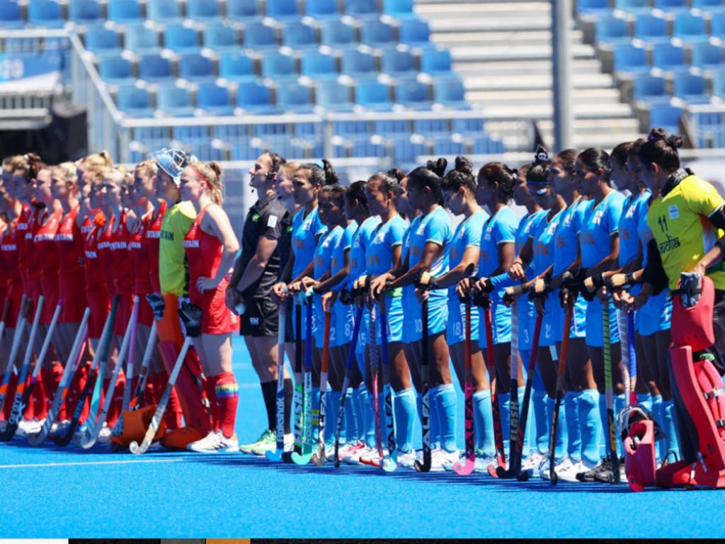 Indian Women's losses against Great Britain in hockey