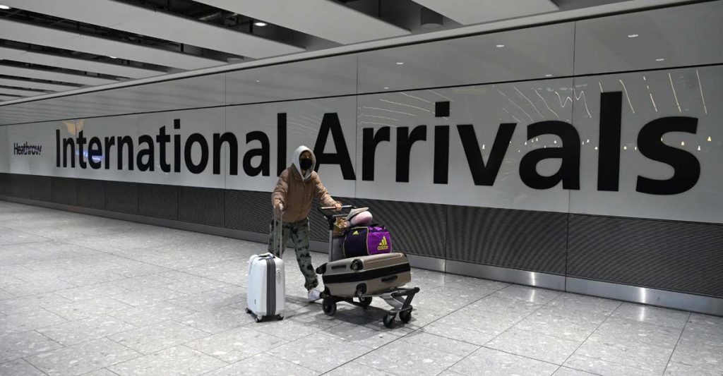 UK eases travel curbs