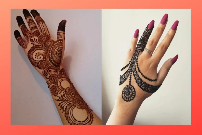 Simple beautiful back hand mehndi designs #mehndidesigns  #bridalmehndidesigns #trendingmehndidesigns #latestmehmdidesigns | Instagram