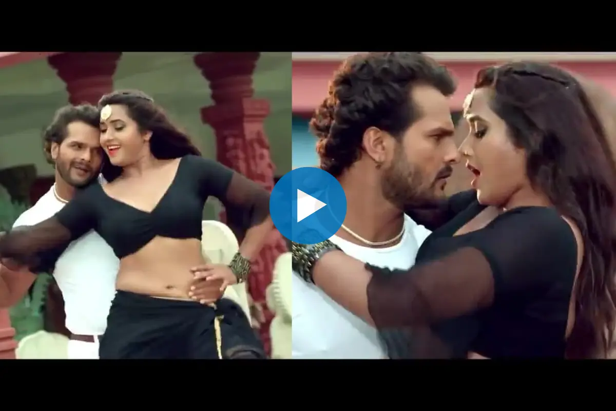 Ww Com Kajal Triple Sexy Videos - Bhojpuri Hot Video: Khesari Lal and Kajal Raghwani's hot 'n' sexy dance on  'Kariya dupatta' will make you go crazy, watch