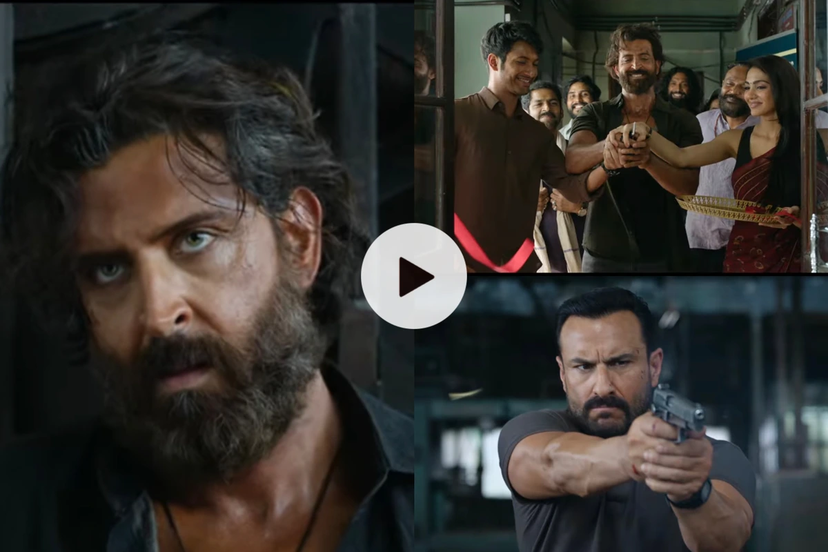 Vikram Vedha Trailer: The Hrithik Roshan-Saif Ali Khan Face-Off Promises  Suspense in the most unexpected manner. Watch Video