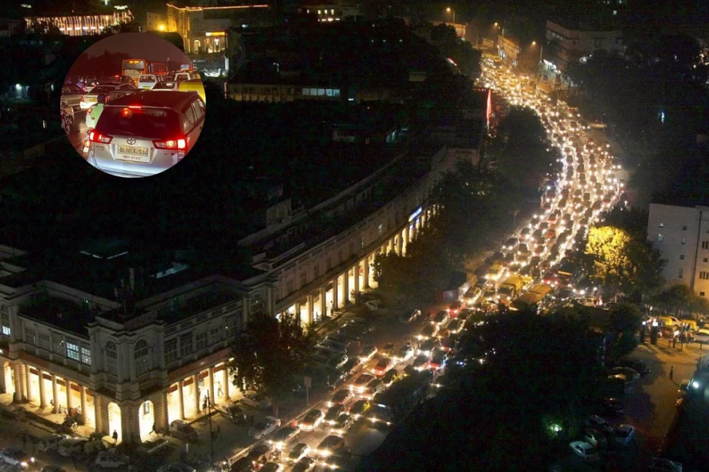 Diwali 2022 Massive traffic halts Delhi-NCR while people drive out for festive shopping