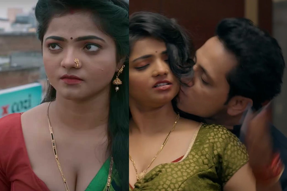 Doraha Part 2 On Ullu Bharti Jha Slays Once Again With Her Sensuous Scenes In The Most Tempting