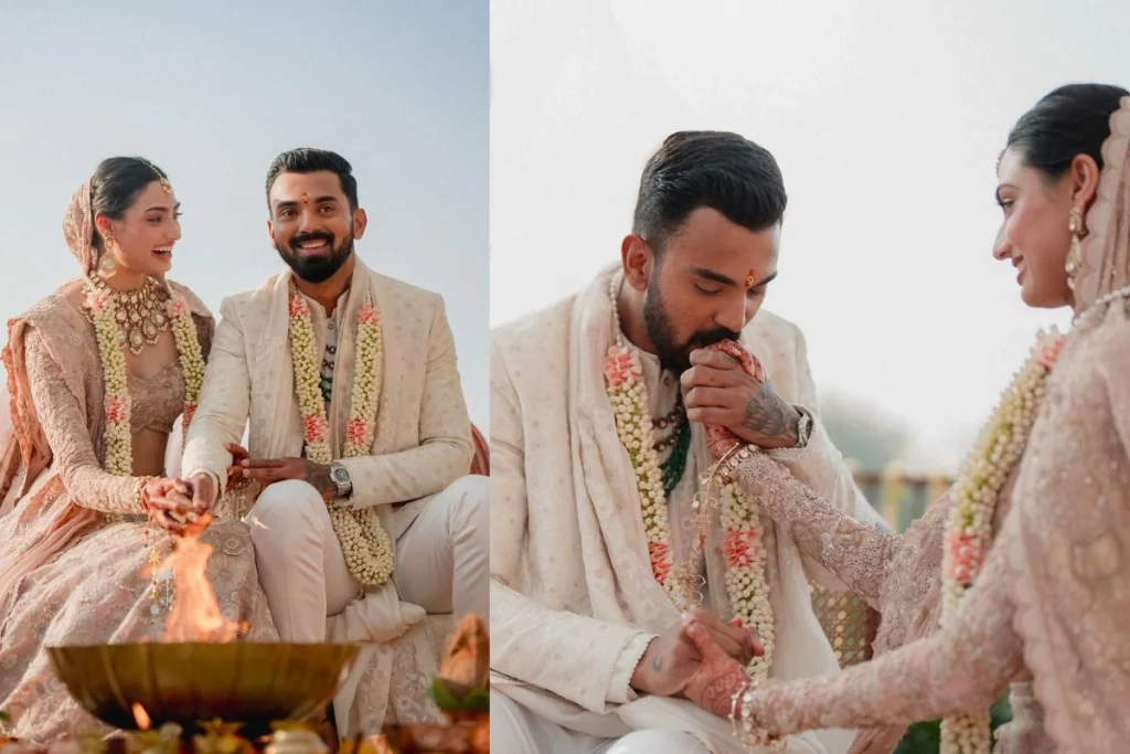 Athiya Shetty and KL Rahul get married