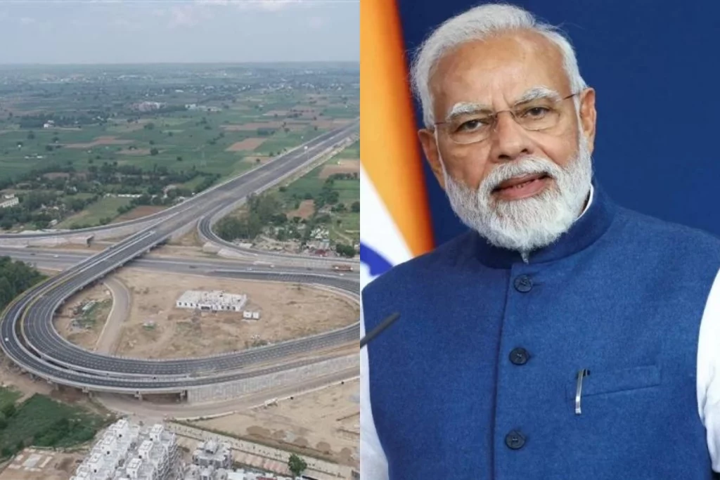 Delhi Mumbai Expressway PM Modi