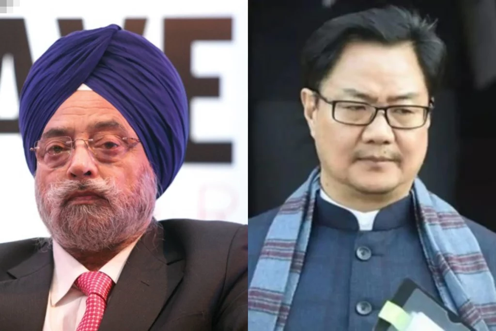 Kiren Rijiju RS Sodhi