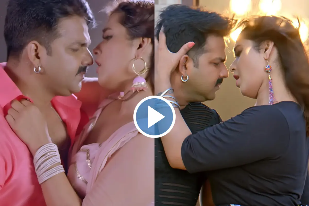 1200px x 800px - Pawan Singh and Kajal Raghwani's first on screen KISS goes viral in the  latest song 'Maja Lela Tani Tani,' watch video here