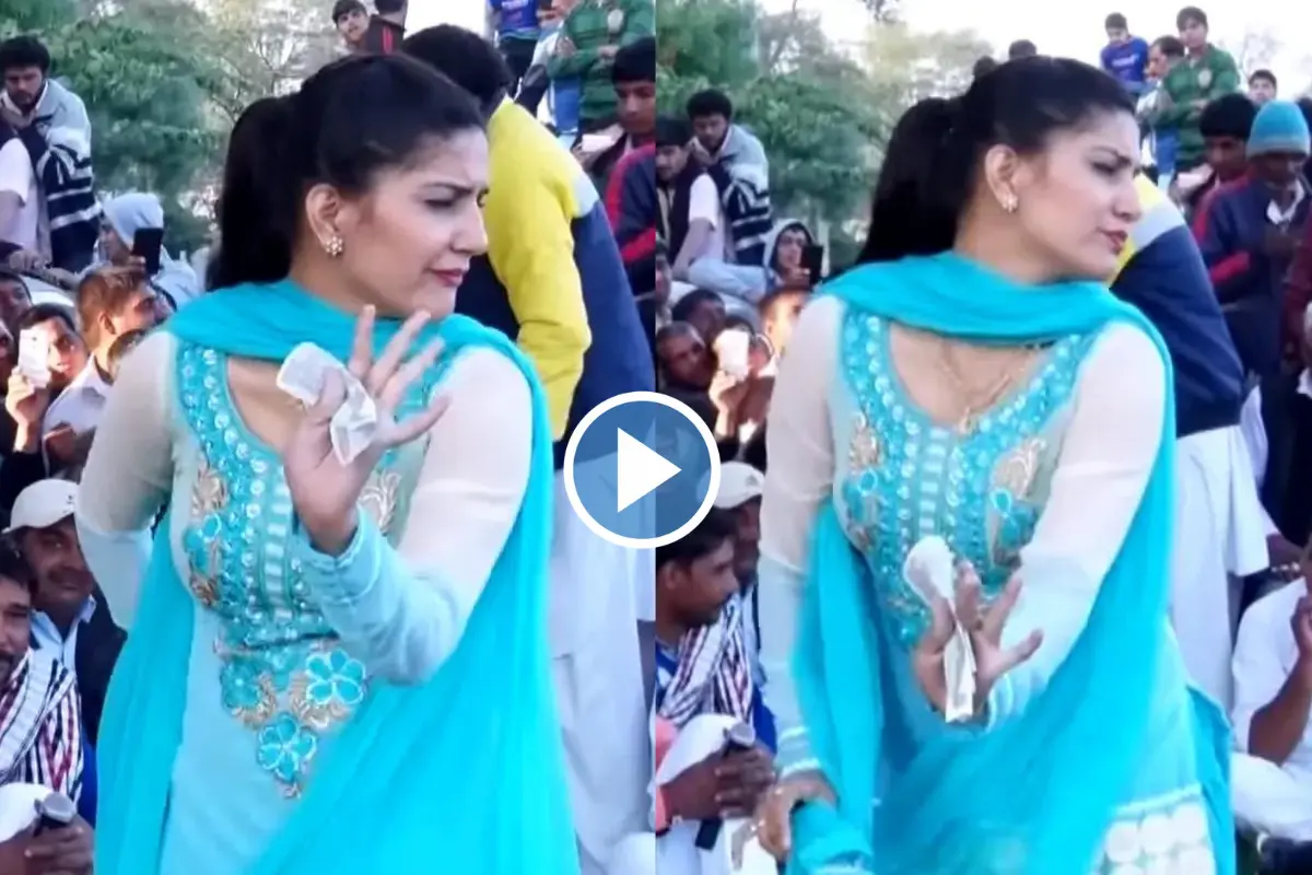 Sapana Chaudhary Videoxxx Video - Sapna Choudhary energises fans with her thunderous number 'Teri Aakhya Ka  Yo Kajal,' watch the power packed video here