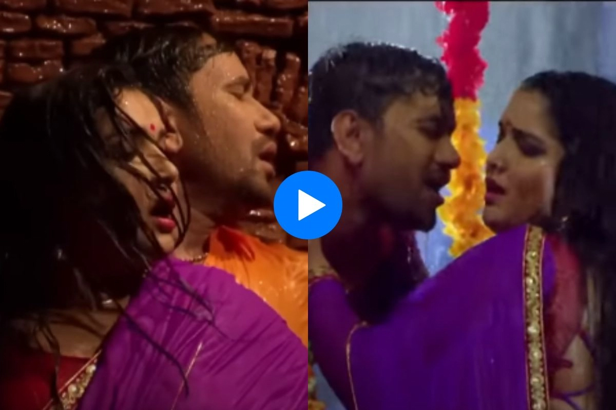 1200px x 800px - Nirahua and Amrapali Dubey's sizzling rain romance on 'Mausam Kare  Chhedkhani' is as sweet as 'Shahad;' watch captivating video
