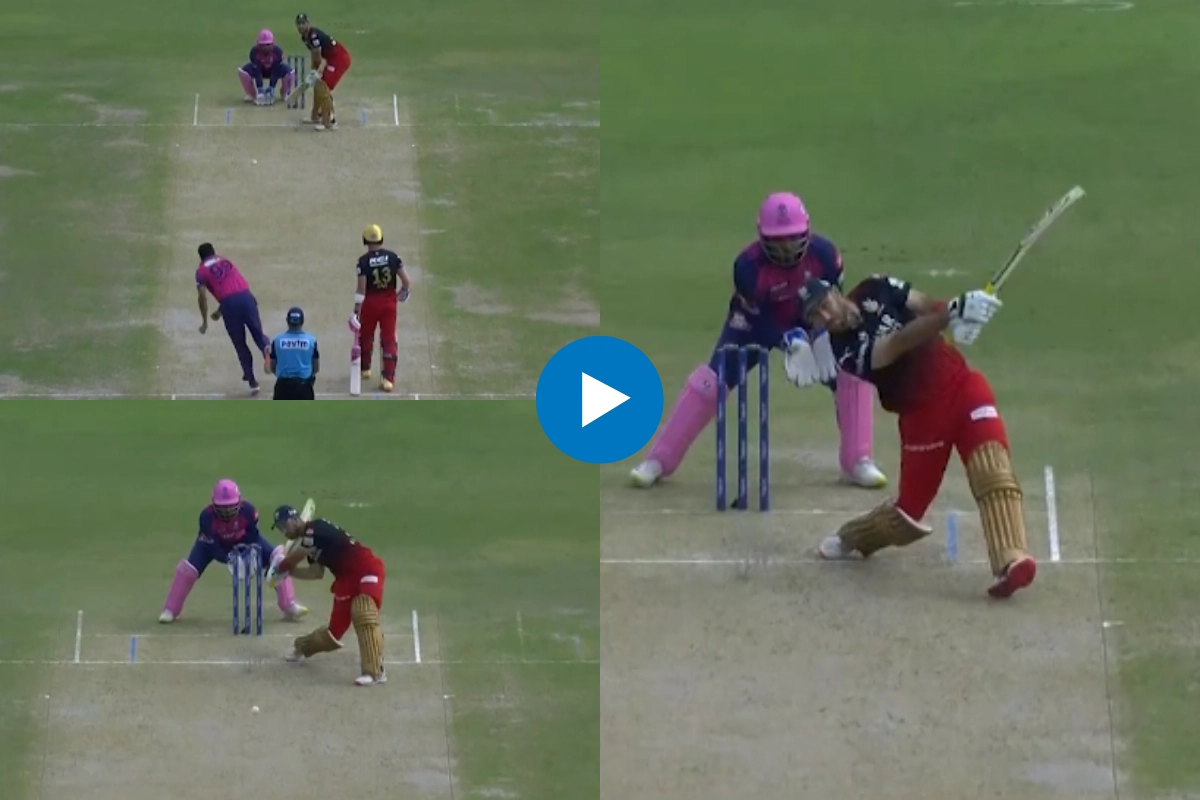 Rcb Vs Rr Ipl Glenn Maxwell Gets Grooving Slams M Monstrous