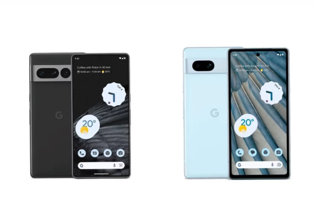 Google Pixel 7 Pro 5G vs Google Pixel 7A