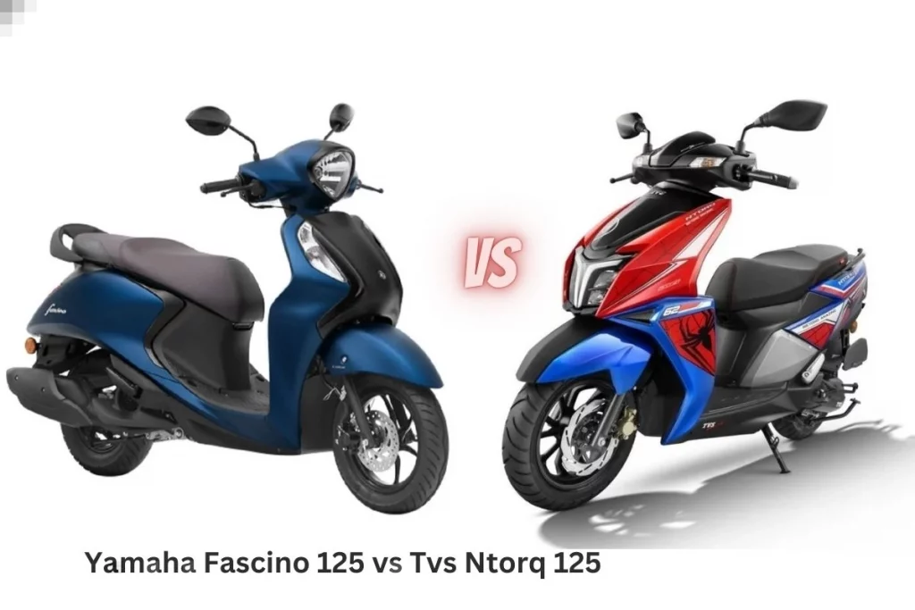 Yamaha Fascino 125 vs Tvs Ntorq 125