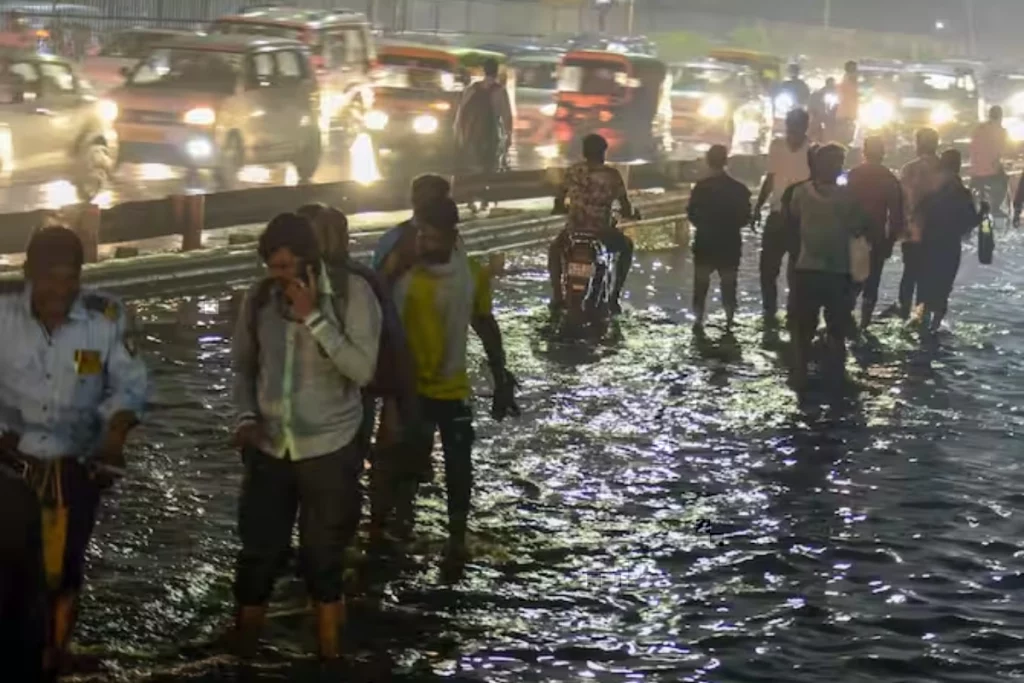 Delhi rains