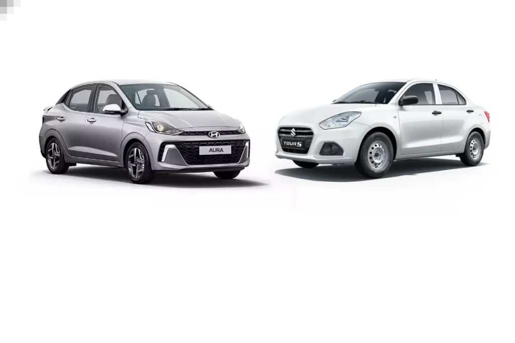 Hyundai Aura vs Maruti Suzuki Dzire