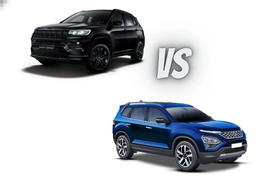 Jeep Compass vs Tata Safari