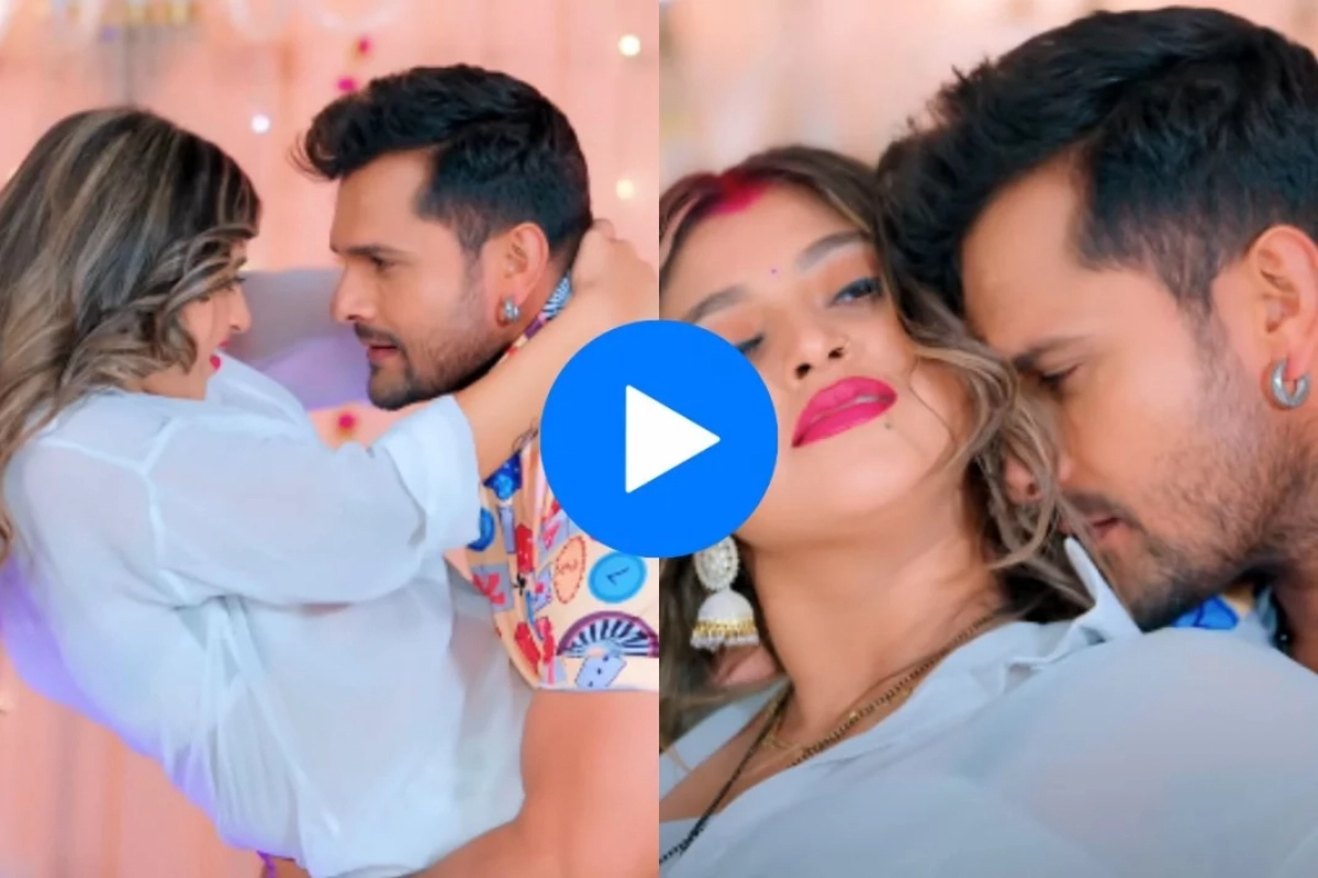 Khesari Lal Yadavxxx - Khesari Lal Yadav and Komal Singh turn up the heat online with sensuous  'Mia-Biwi' bedroom romance on 'AC Ae Balam;' watch video