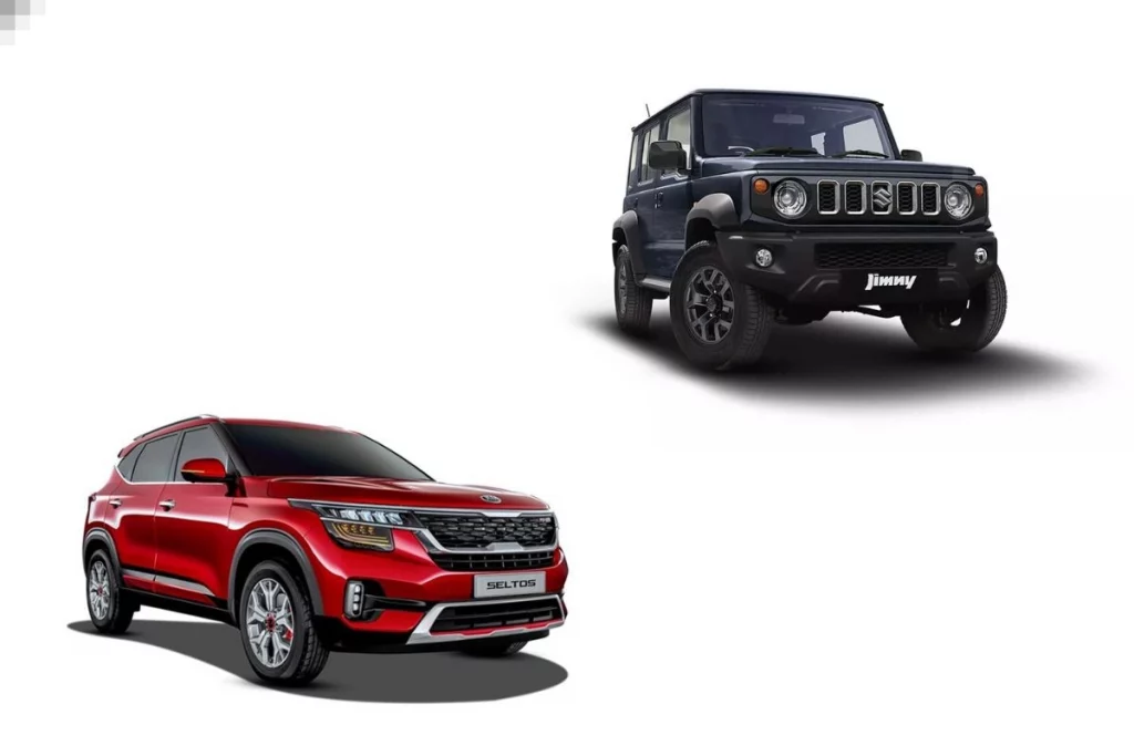 Kia Seltos vs Maruti Suzuki Jimny