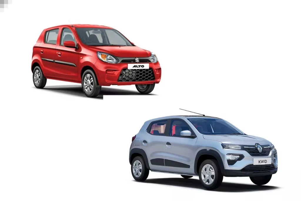 Maruti Suzuki Alto 800 vs Renault kwid