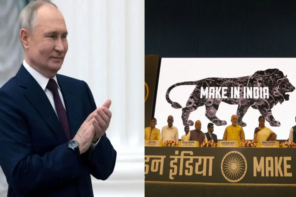 Russian President Vladimir Putin heaped praises on 'Make in India'