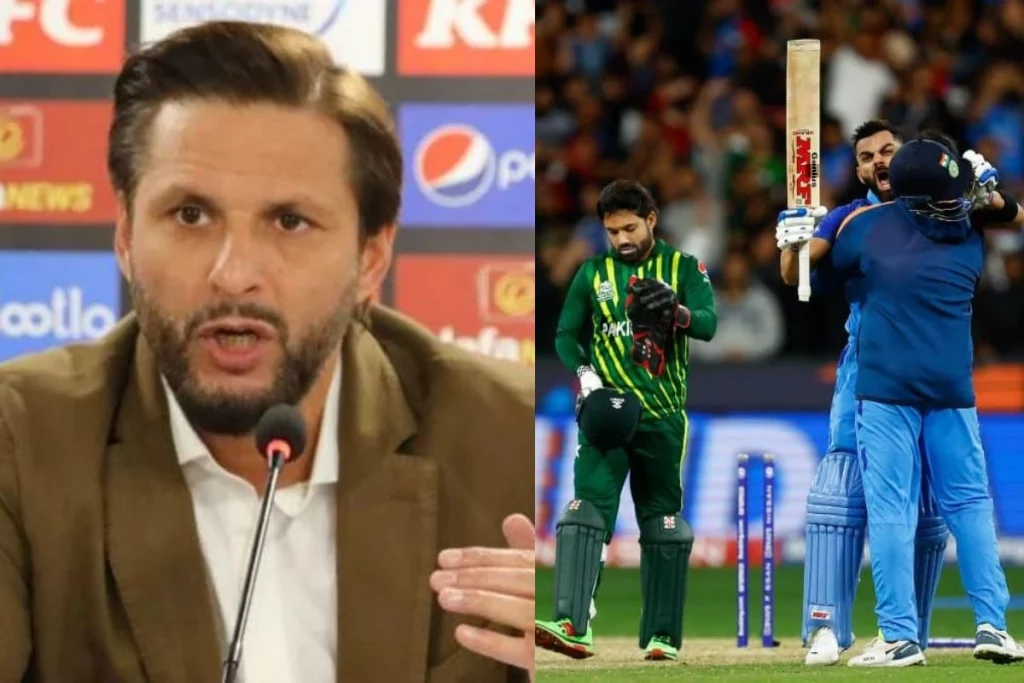 Read how former Pakistan player Shahid Afridi bashed Pakistan Cricket Board decision to not play in Ahmedabad in World Cup 2023.