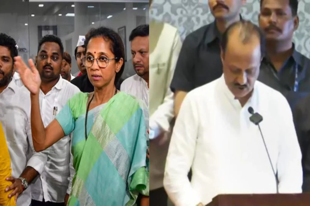 Supriya Sule reacts after Ajit Pawar joined hands with Eknath Shinde camp