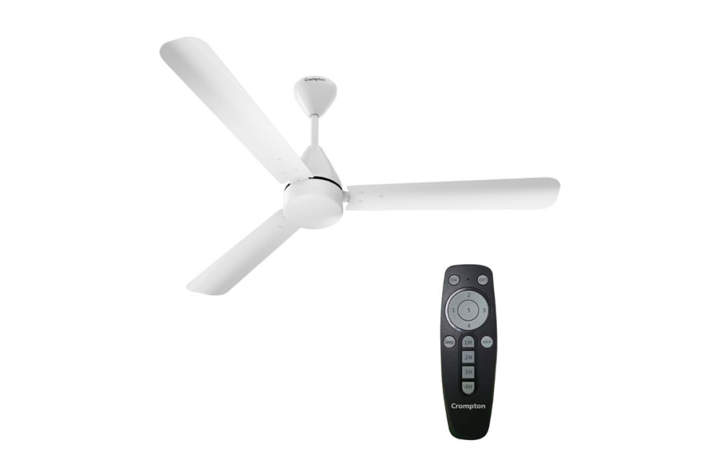 Amazon Sale: Get this Crompton Energion Hyperjet 1200mm BLDC Ceiling Fan with Remote Control for only Rs 2648 after a 52% discount, Details