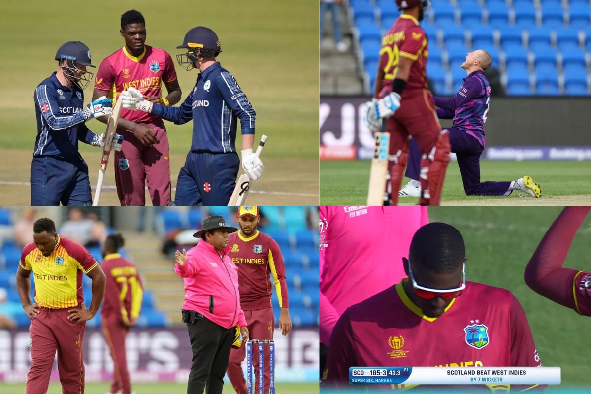 ICC World Cup Qualifiers Scotland Shatters West Indies World Cup Dream