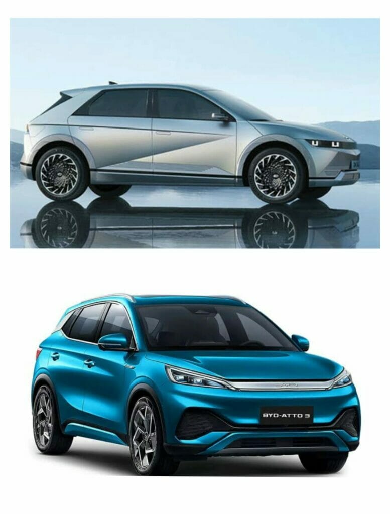 Hyundai Ioniq 5 vs BYD Atto 3