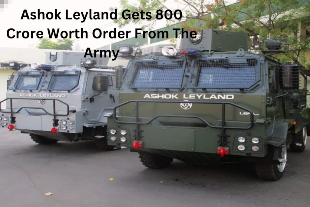 Indian Army Orders Ashok Leyland