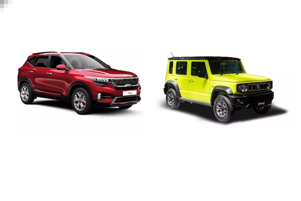 Kia Seltos vs Maruti Jimny