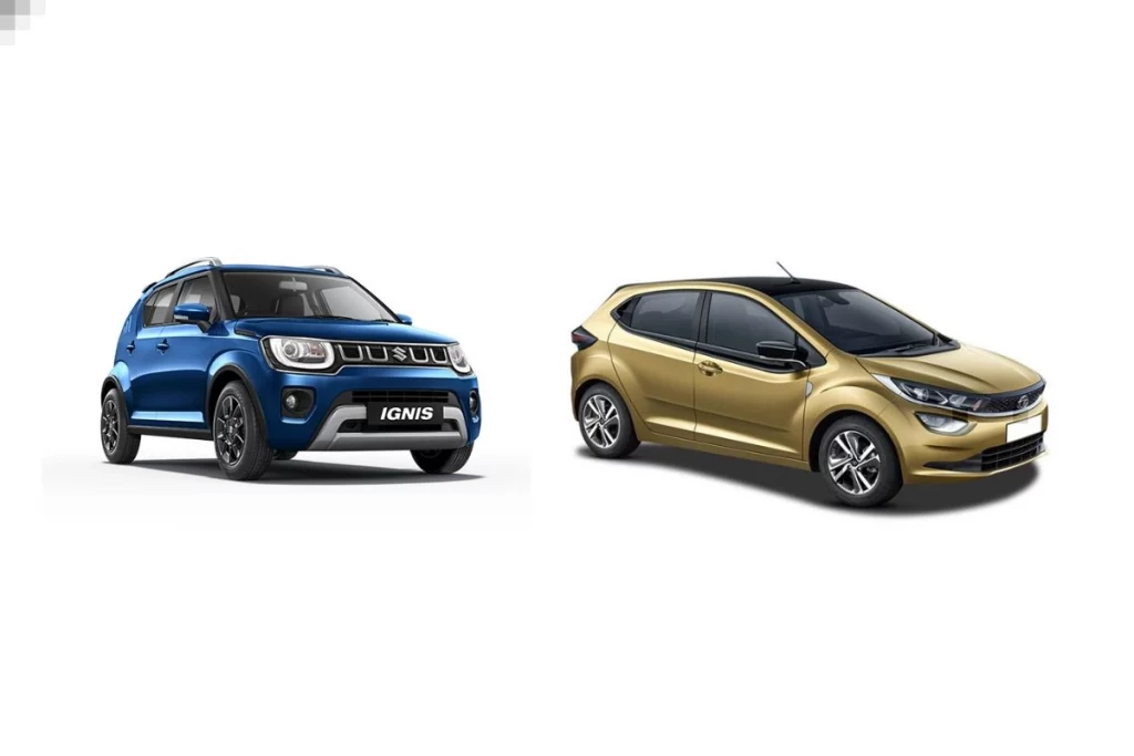 Maruti Ignis vs Tata Altroz