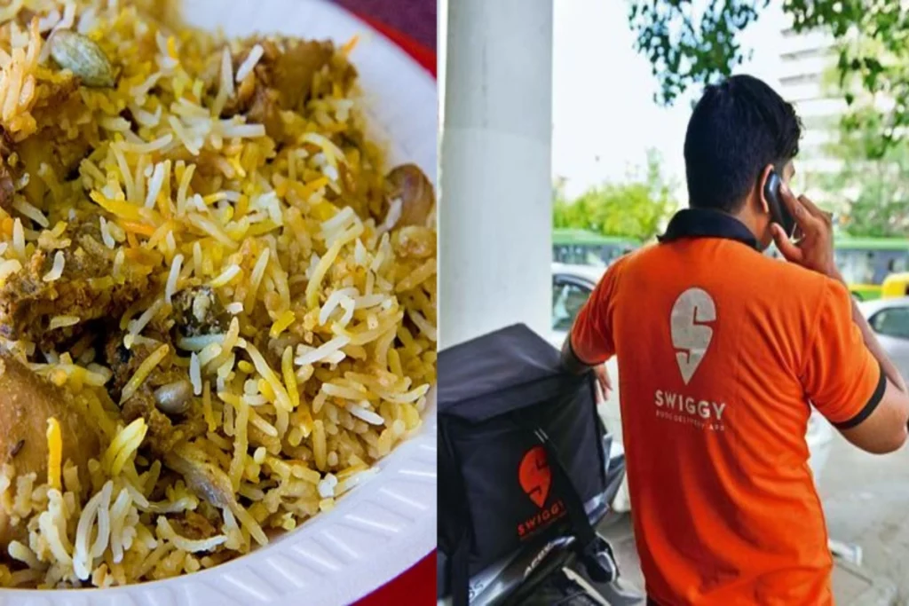 Indians ordered Biryani from Swiggy 76 crore times in past 12 months.