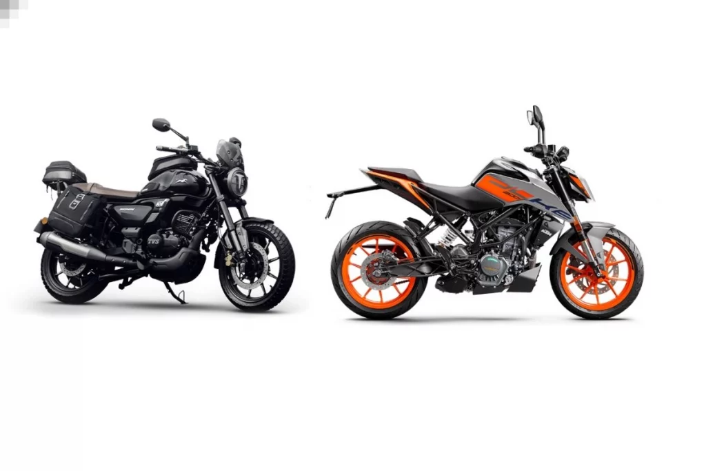 TVS Ronin Vs KTM 200 Duke