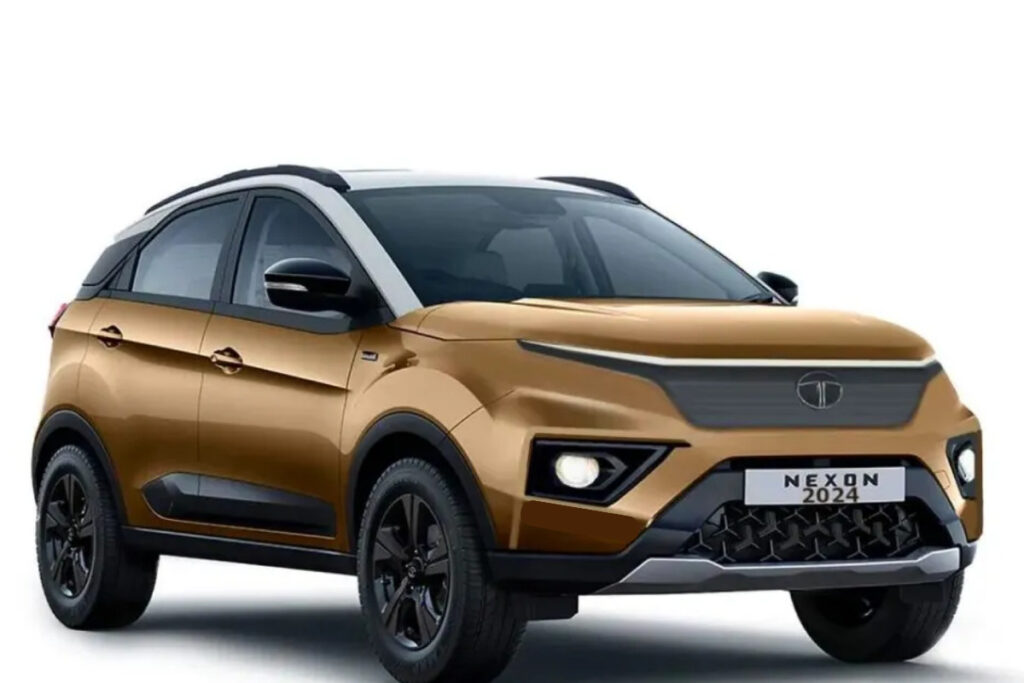 2023 Tata Nexon Facelift front spied without covers, New look leaked, See here