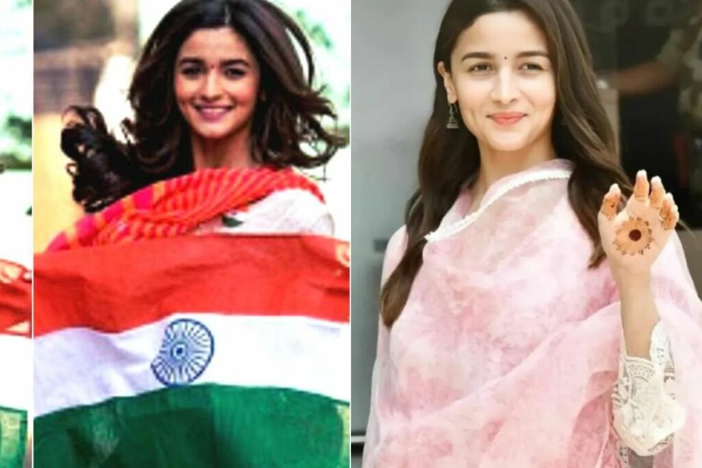 Alia Bhatt Independence Day Ethnic Look