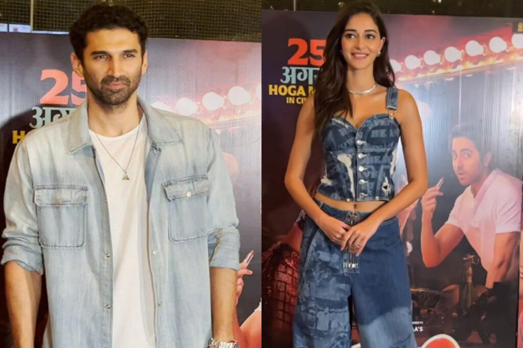 Ananya Panday and Aditya Roy Kapur