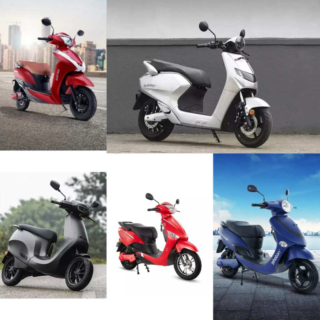 Top 5 affordable EV Scooty