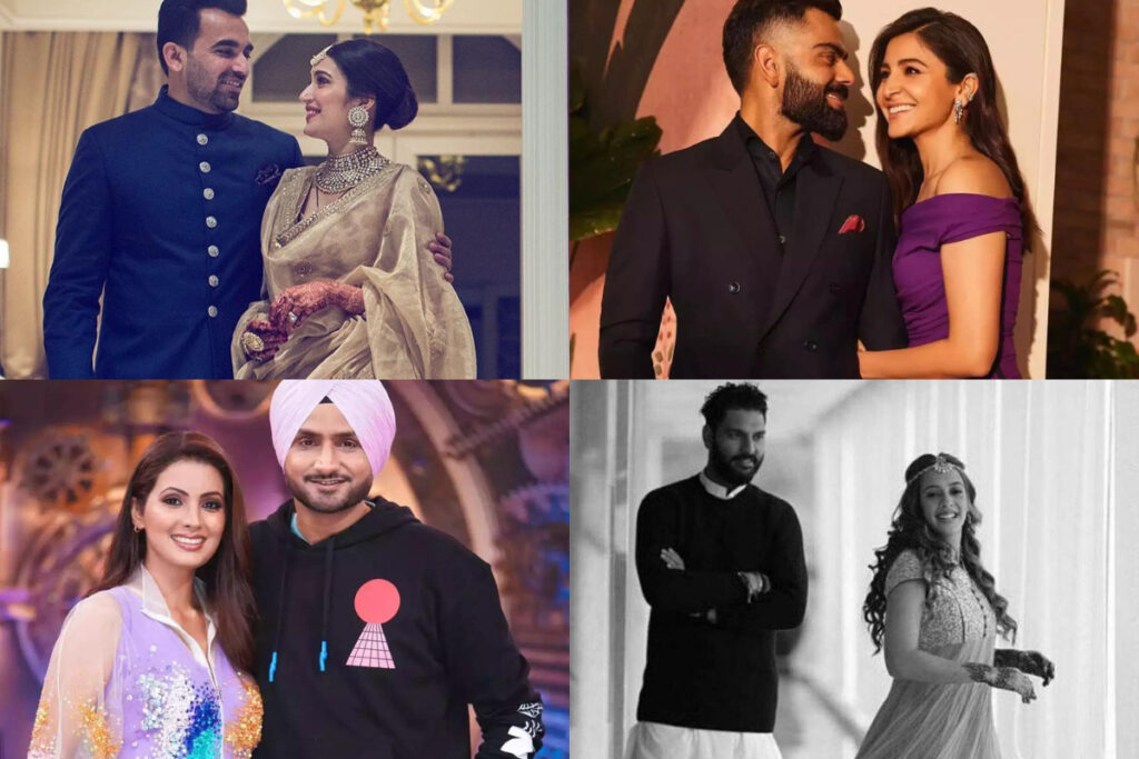 Indian Cricketers Who Married Bollywood Celebrities