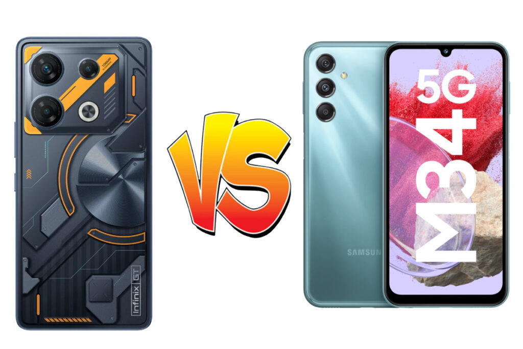 Inifnix GT 10 Pro vs Samsung Galaxy F34 5G: Confused between the best in the lot? We have your back, Read this comparison before you make up your mind