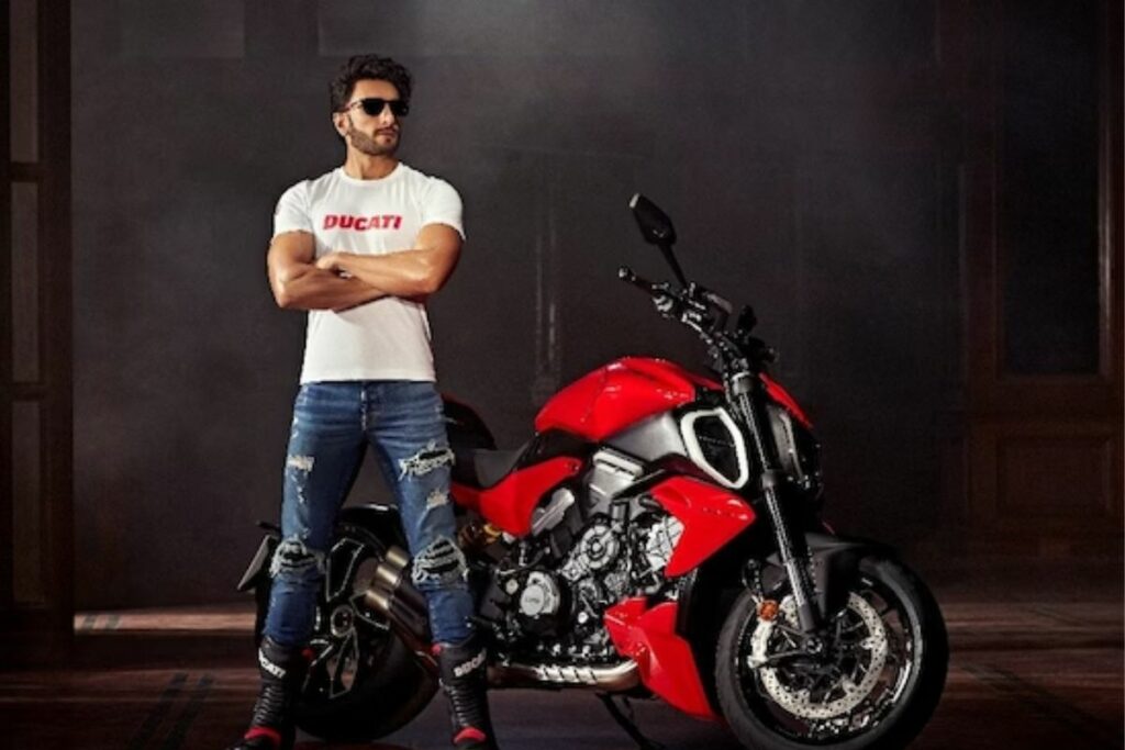 Ranveer Singh becomes Ducati's Brand Ambassador