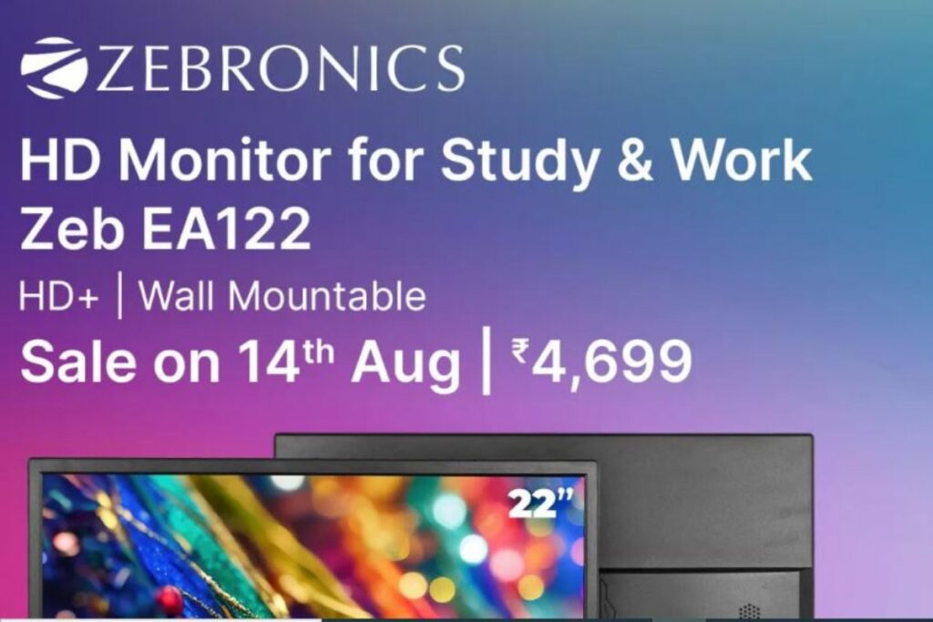 Zebronics Monitor