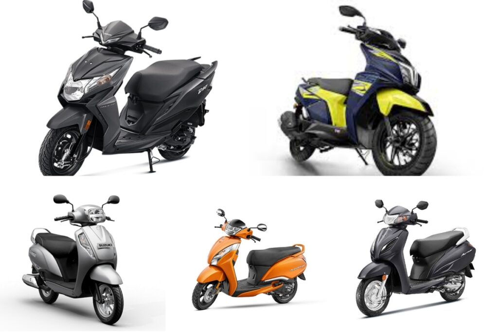 Top 5 best selling scooters