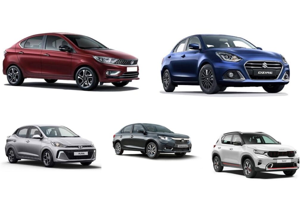 Top 5 Compact sedans under 8 lacs