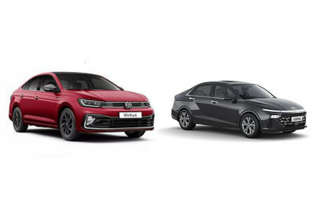 Volkswagen Virtus Vs Hyundai Verna