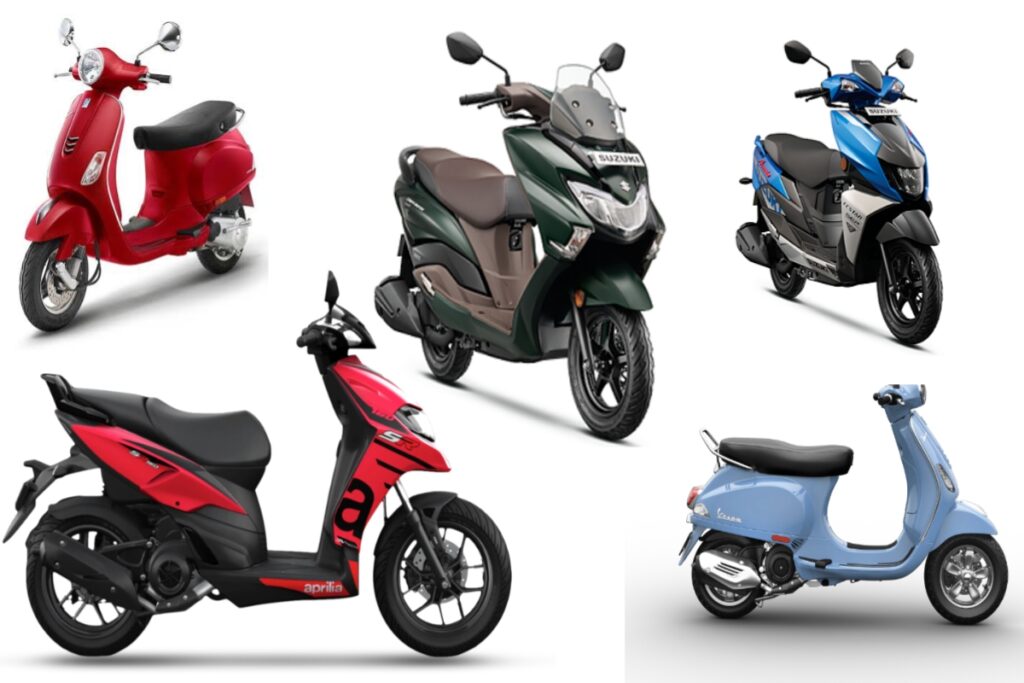 Top 5 petrol scooters under 1.5 lakh