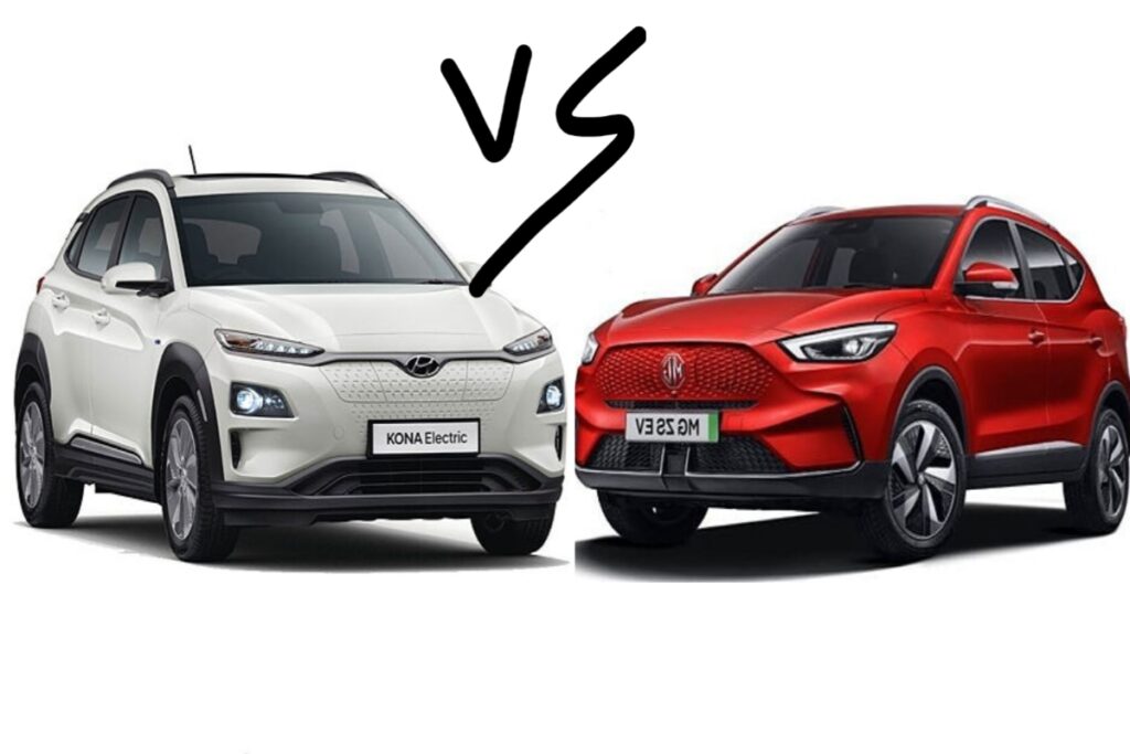 Hyundai Kona Electric vs MG ZS EV