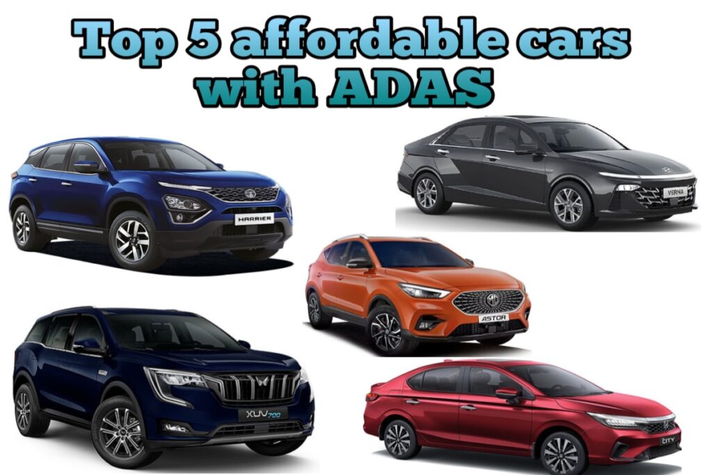 Top 5 affordable cars with ADAS