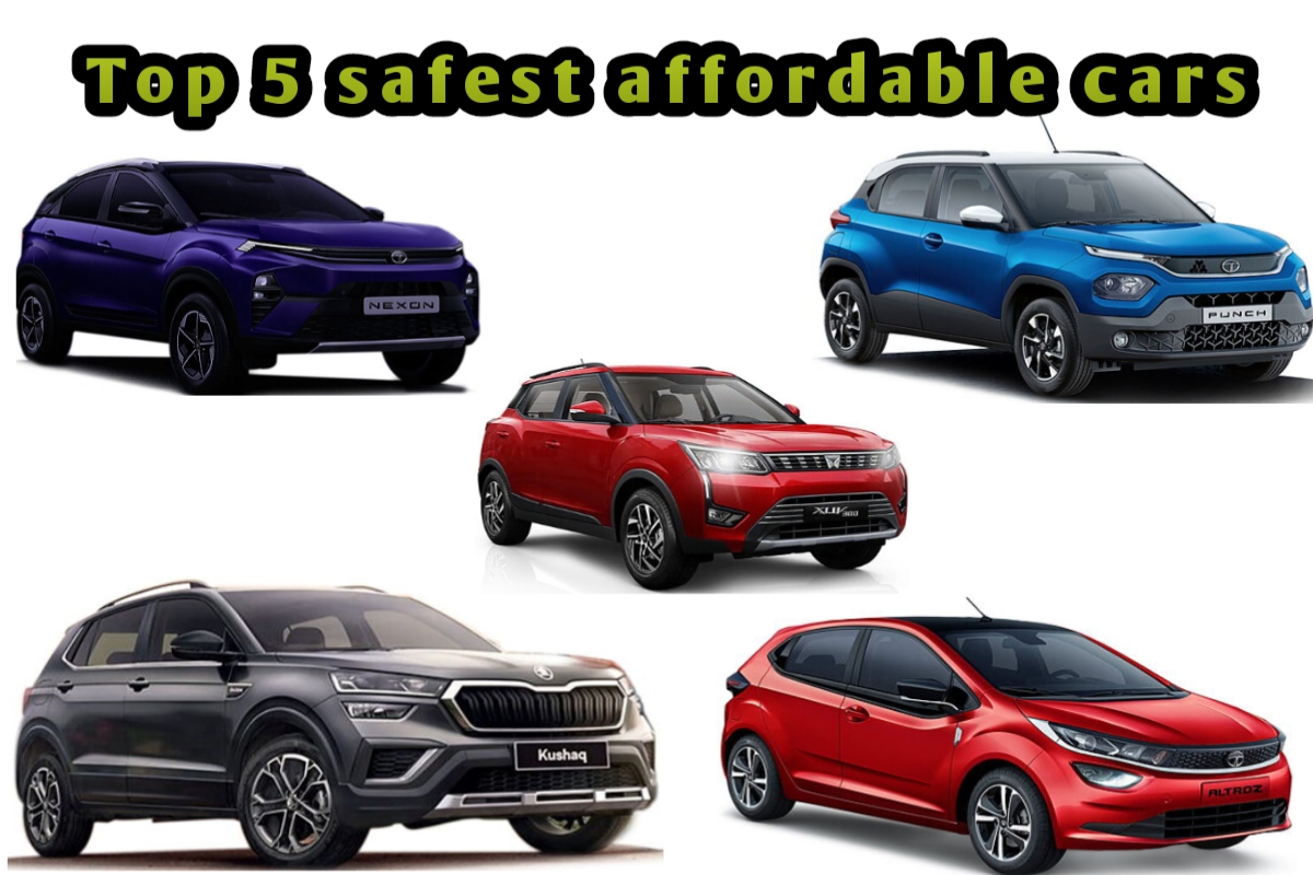 Top 5 safest affordable cars From Tata Punch to Mahindra XUV300