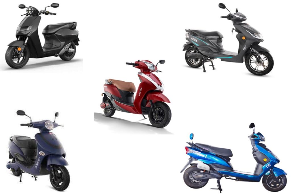 Top 5 EV Scooters under 1.2 lakh: